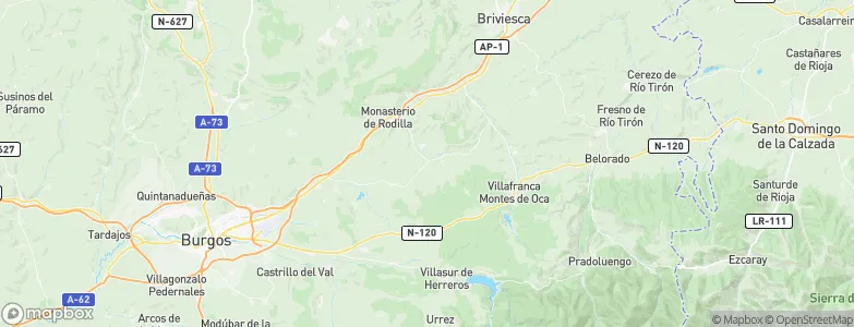 Villaescusa la Sombría, Spain Map