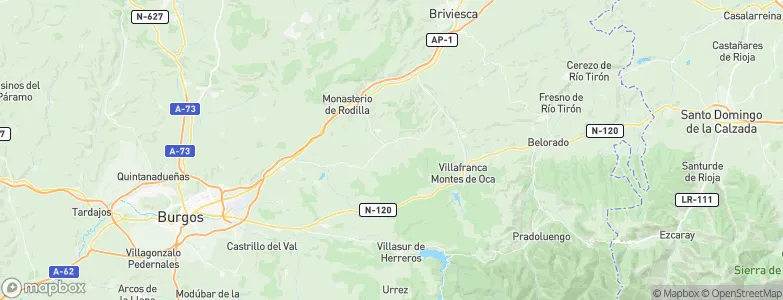 Villaescusa la Sombría, Spain Map