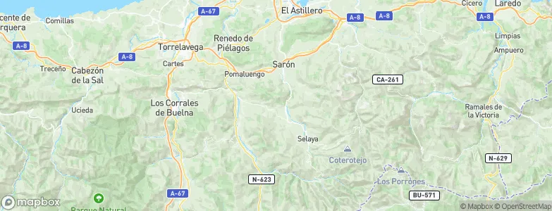 Villafufre, Spain Map