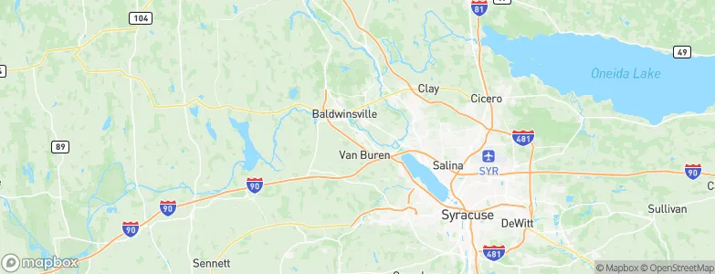 Village Green, United States Map