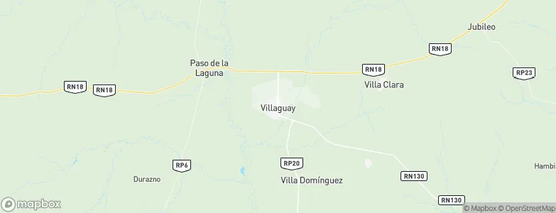 Villaguay, Argentina Map
