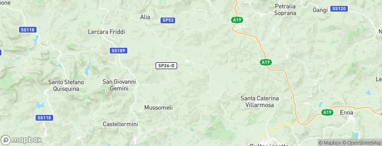 Villalba, Italy Map