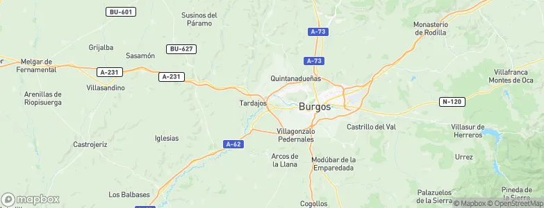 Villalbilla de Burgos, Spain Map