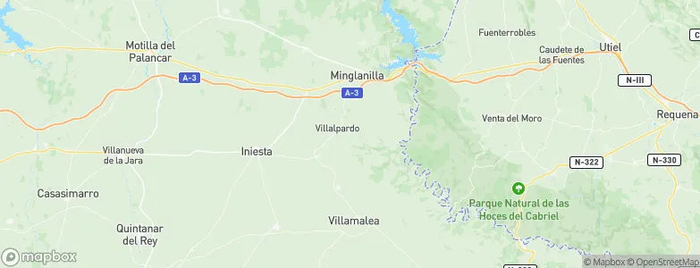 Villalpardo, Spain Map