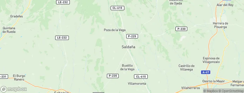 Villaluenga de la Vega, Spain Map