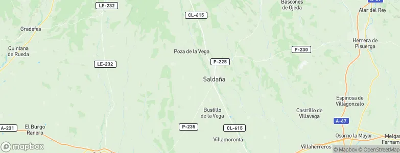 Villaluenga de la Vega, Spain Map