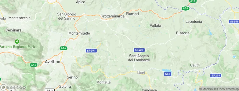 Villamaina, Italy Map