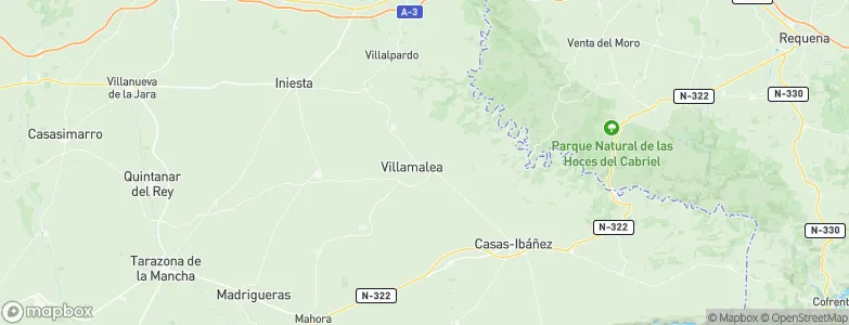 Villamalea, Spain Map