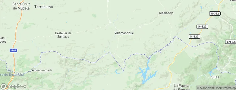 Villamanrique, Spain Map