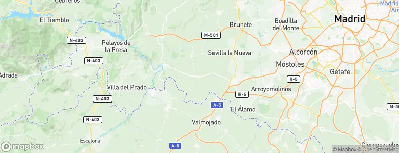 Villamanta, Spain Map