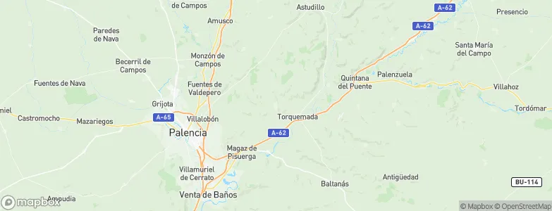 Villamediana, Spain Map
