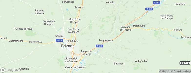 Villamediana, Spain Map