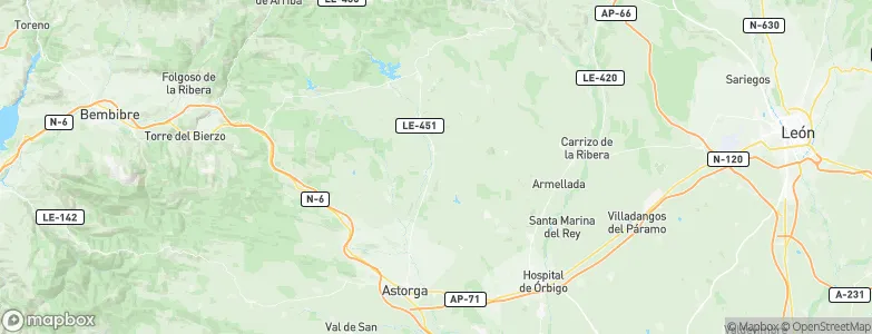 Villamejil, Spain Map