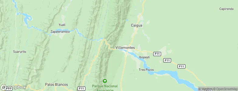Villamontes, Bolivia Map