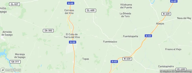 Villamor de los Escuderos, Spain Map