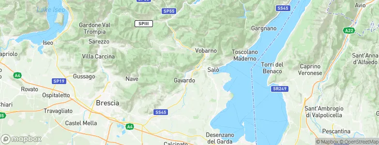 Villanuova sul Clisi, Italy Map