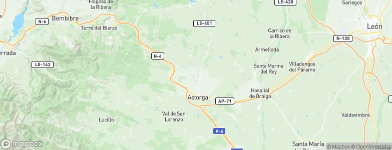 Villaobispo de Otero, Spain Map