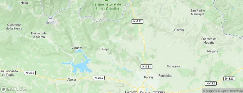 Villar del Ala, Spain Map