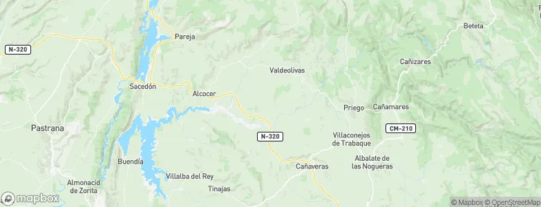 Villar del Infantado, Spain Map