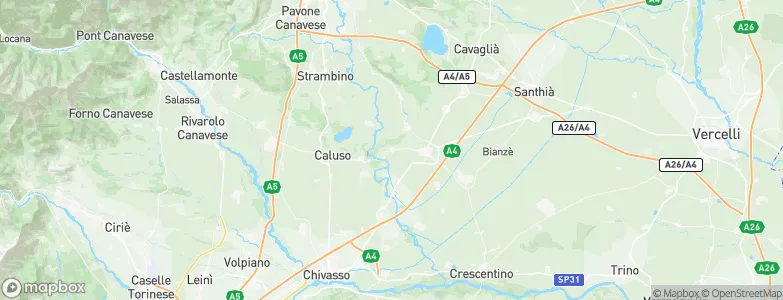 Villareggia, Italy Map