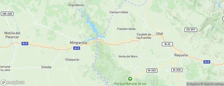 Villargordo del Cabriel, Spain Map