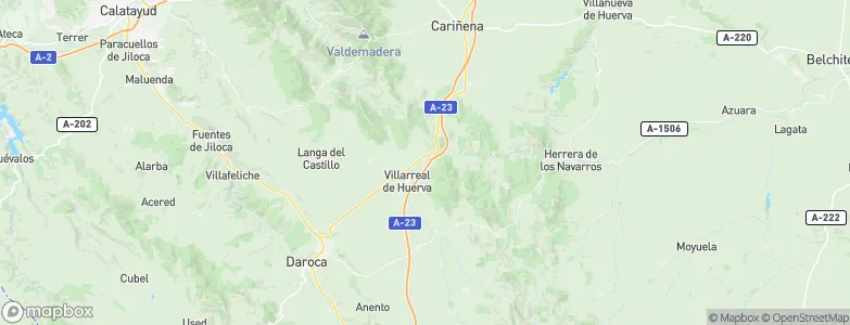 Villarreal de Huerva, Spain Map