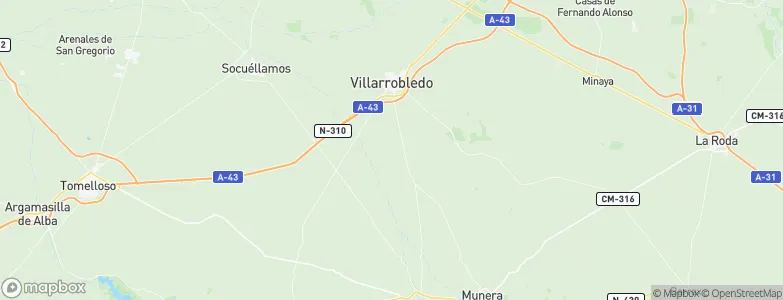 Villarrobledo, Spain Map