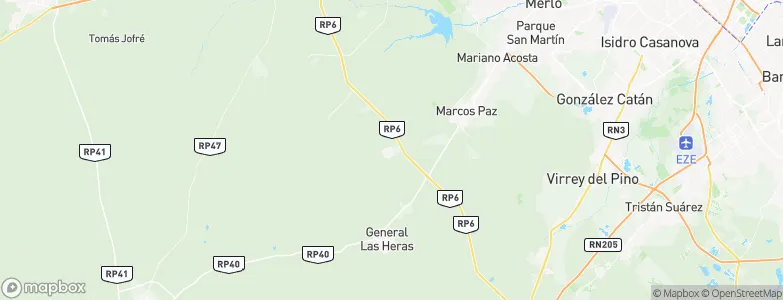 Villars, Argentina Map