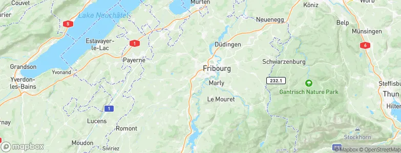 Villars-sur-Glâne, Switzerland Map