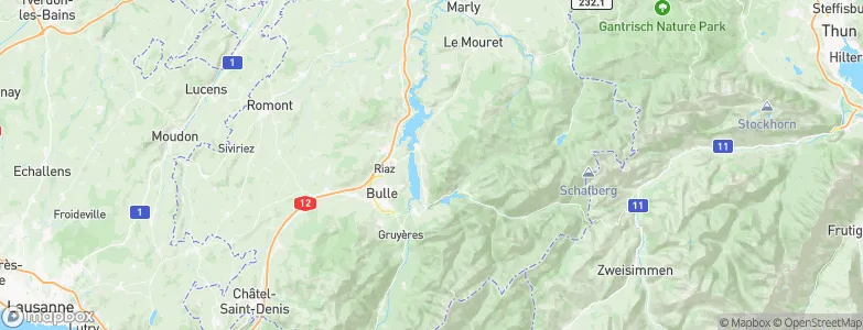 Villarvolard, Switzerland Map