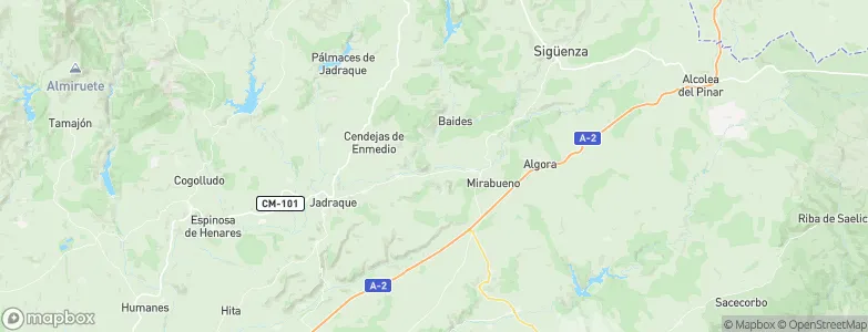 Villaseca de Henares, Spain Map