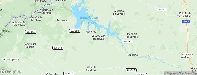 Villaseco de los Reyes, Spain Map