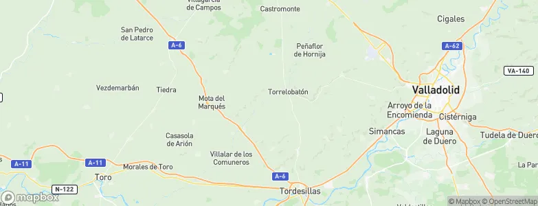Villasexmir, Spain Map