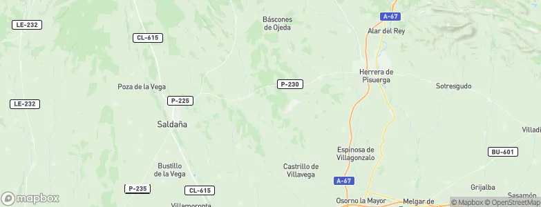 Villasila de Valdavia, Spain Map