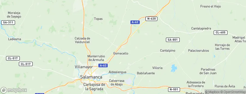 Villaverde de Guareña, Spain Map