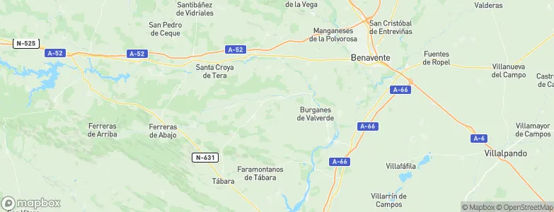 Villaveza de Valverde, Spain Map
