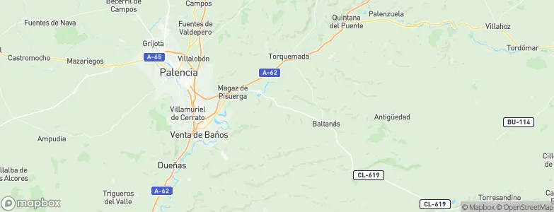 Villaviudas, Spain Map