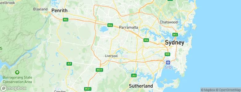 Villawood, Australia Map