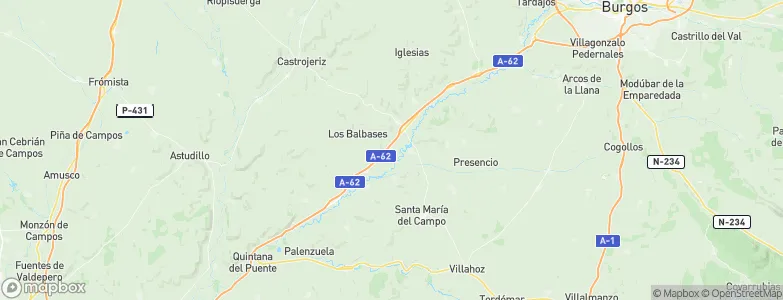 Villazopeque, Spain Map
