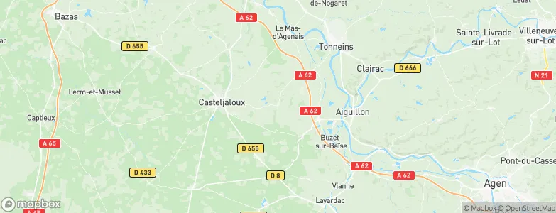 Villefranche-du-Queyran, France Map
