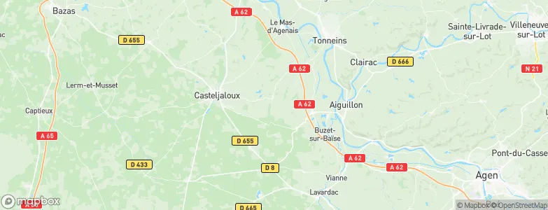 Villefranche-du-Queyran, France Map