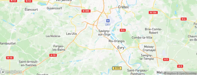 Villemoisson-sur-Orge, France Map