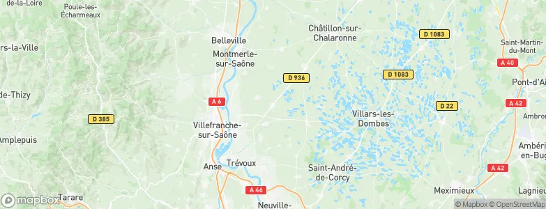 Villeneuve, France Map