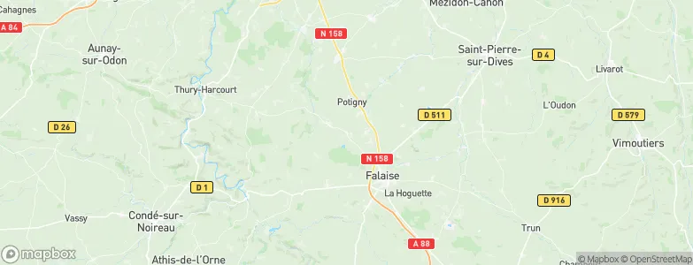 Villers-Canivet, France Map