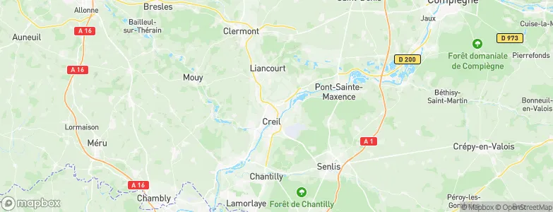 Villers-Saint-Paul, France Map
