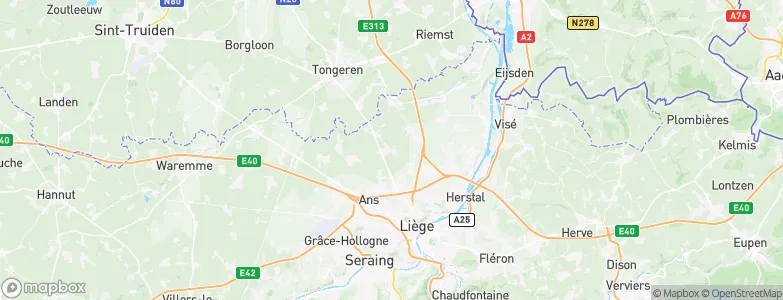 Villers-Saint-Siméon, Belgium Map