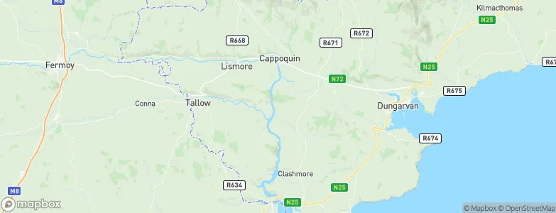 Villierstown, Ireland Map