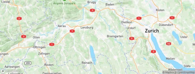 Villmergen, Switzerland Map