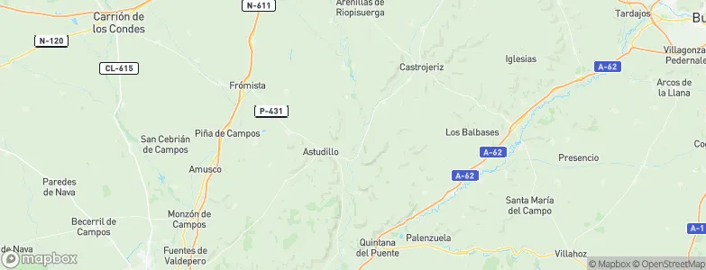 Villodre, Spain Map