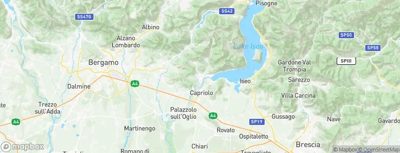 Villongo, Italy Map